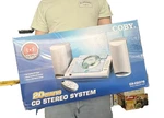 Coby 20 Watt Cd Stereo System Cx - 376 Open Box Contents Sealed. Fixed Price $49.99.