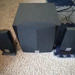 Creative MMS140 2.1 Channel Wired Speaker System With Subwoofer, 3.5MM Jack. Fixed Price $40.00.