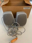 Polk Audio Computer Speakers 5065-5746 Set 2 Grey Pre-owned Works Free Shipping. Fixed Price $22.49.