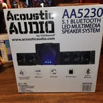 Acoustic Audio By Goldwood AA5230 Bluetooth 5.1 Led Multimedia Speaker System. Fixed Price $69.80.