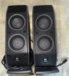 Logitech Surround Sound Wall Speakers Eagle Stand. Fixed Price $29.99.