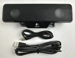 Logitech Wired Speaker For Laptop Desktop ( Z205 ) W/cables, Tested Working. Fixed Price $29.95.