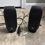Logitech S-120 Black 2.0 Stereo Speakers For Pc And Mac. Fixed Price $14.95.