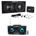 Mtx Terminator TNP212D2 1200W Dual Subwoofers/box/amp Package+free Speaker !. Fixed Price $315.92.