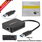 Startech.com Usb 3.0 To Fiber Optic Gigabit Network Adapter Converter US1GA30SFP. Fixed Price $79.99.