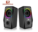 Computer Desktop Speakers 2.0 Stereo Surround Sound Rgb Backlit Portable Usb Pc. Fixed Price $26.99.