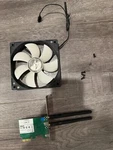 Zalman 120MM Quiet Chassis Fan 3-PIN ZM1225ASL + Asus PCE-N15 Wireless Card. Fixed Price $18.18.