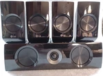 5 Lg Speakers S62S2-C (1) & S62S2-S (4) Surround Sound Tested.. Fixed Price $44.95.