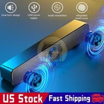 Stereo Bass Computer Speakers 3.5MM Usb Wired Soundbar For Desktop Laptop. Fixed Price $12.98.