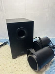 Altec Lansing BX1221 2.1 Channel Wired Black Speaker System 3.5MM Jack. Fixed Price $32.50.