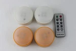 Ecogecko Set Of 2 Remote Controlled W Timer Multi Purpose Lights. Fixed Price $14.99.