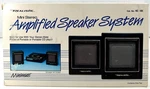 Realistic 40-166 Mini Stereo Amplified Speaker System 2.5" Pair W/ Box. Fixed Price $15.00.