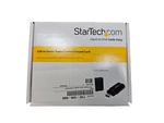 Lot 20 Startech Sound Card, 3.5MM Adapter To Usb, External Icusbaudiob. Fixed Price $139.99.