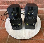 Blackweb Multi-media Pc Speakers 3.5 Mm Aux Input, Box And Instructions. Fixed Price $18.00.