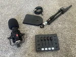 Lauten Audio LS-208 Microphone With Fifine Interface And Accessories. Fixed Price $317.50.