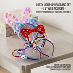 Led Bunny Headband Light Up Cat Ears Glow Party Festival Hair Accessory. Fixed Price $78.60.