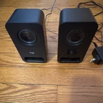 Black Logitech Z150 2.0 Channel Wired/bluetooth Desktop Speakers. Fixed Price $21.00.