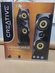 Creative Gigaworks T40 Series Ii 2 Multimedia Computer Speaker System Basxport. Fixed Price $99.99.