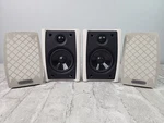 Cambridge Soundworks MC100 Surround Satellite Speakers Pair White Tested. Fixed Price $34.87.