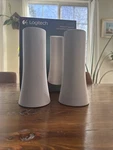 Logitech Z600 Bluetooth Speakers For Laptop & Others - White. Fixed Price $70.00.