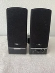 Cyber Acoustics CA-2014 Multimedia Desktop Computer Speakers Full Stereo Sound. Fixed Price $15.00.