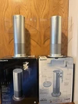 Set Of (2) Sony Spiar SRS-RF90R Optional Wireless Speakers With No Ac Adapter. Fixed Price $59.00.