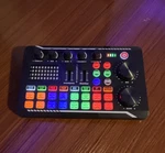 Live Sound Card Usb External Stereo Audio Mixer Interface 3.5MM I/o Black. Fixed Price $19.99.
