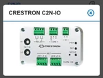 Crestron C2N-IO Control Port Expansion Module For System. Fixed Price $100.00.
