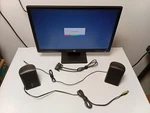 Hp W2072A Led Lcd Monitor With Extra Usb Volume Control Knob Speakers. Fixed Price $45.00.