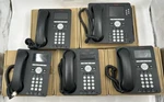 Lot 5 Avaya 9620C / 9640 Voip Poe Office Desktop Telephones Gray. Fixed Price $179.99.