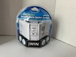 Jwin JS-P75 Ipod, MP3, & All Portable Audio Device Stereo Speakers (A1). Fixed Price $10.99.