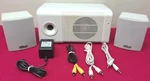 Midiland Multi Media Subwoofer Stereo Speaker System 3.5 Mm Input Ec Tested. Fixed Price $27.95.