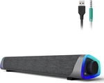 R30 Computer Speakers, Colorful Led Lights With Switch Button, Surround Sound Po. Fixed Price $31.94.
