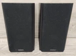 Insignia NS-SP213 Black Bookshelf Speaker Pair 8 Ohms Tested Working. Fixed Price $35.99.