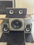 Paradigm Mini Monitor V.2, CC-370 5.1 Home Theater System, PW-2200, Works. Fixed Price $500.00.