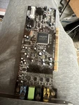 Creative Sound Blaster Live 24 Bit 7.1 Channel Pci Card SB0410 K4562. Fixed Price $15.00.