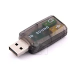 Usb 2.0 Sound Card External 5.1 Channel 3D Mic Speaker Virtual Audio Pc-adapter. Fixed Price $9.25.