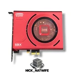 Creative Sound Blaster SB1500 Card Pcie Sbx Pro Studio. Fixed Price $46.00.