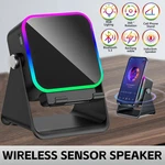 Bluetooth Speaker Wireless Induction Stand Rgb Light For Iphone Us. Fixed Price $19.84.