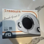 Forgrand Treasure Portable Usb Speaker White Silver FG-83000-A. Fixed Price $13.00.