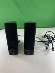 Pair Of Yamaha Yst MS201 Powered Multimedia Speakers Tested. Fixed Price $29.99.