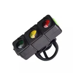 Creative Traffic Light Shape Cute Led Bike Rechargeable Bicycle Rear Water. Fixed Price $12.02.