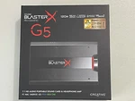 Creative Sound Blasterx G5 Pro Gaming Hd Headphone Amplifier External Audio Card. Fixed Price $209.99.