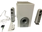 Creative I-trigue L3450 White 2.1 Computer Speaker System (see Video). Fixed Price $49.99.