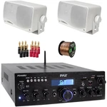 Pyle PDA5BU 200W Bluetooth Stereo Receiver, 2X 3.5'' Speakers, Banana Plugs. Fixed Price $152.99.