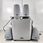 Boston Acoustic BA7800 4.1-CHANNEL Surround Sound Speaker System Silver Wired. Fixed Price $99.87.