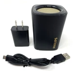 Philips BT100Z Wireless Mini Portable Bluetooth Speaker Black With Charger. Fixed Price $14.95.