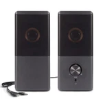 Roson 2.0 Computer Speakers A-293 Active Stereo Volume Control Headphone Jack. Fixed Price $39.09.