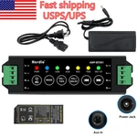 Herdio 4-WAY Bluetooth Amp Receiver Usb AUX+24V 3A Power Adapter. Fixed Price $35.00.
