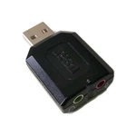 Syba External Usb Stereo Sound ADAPTER/3.5MM Audio Mic Jack/for Pc & Mac. Fixed Price $6.25.